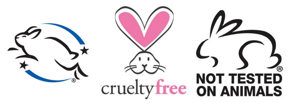 Símbolos de produtos cruelty free 
